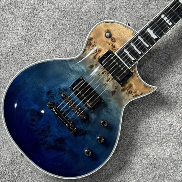 ESP E-II ECLIPSE Blue Natural Fade