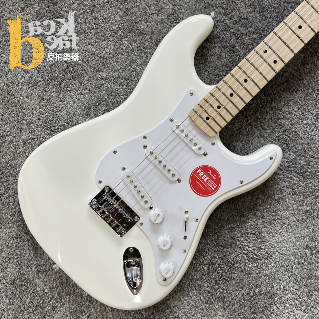 Squier Sonic Stratocaster HT 電吉他 白色