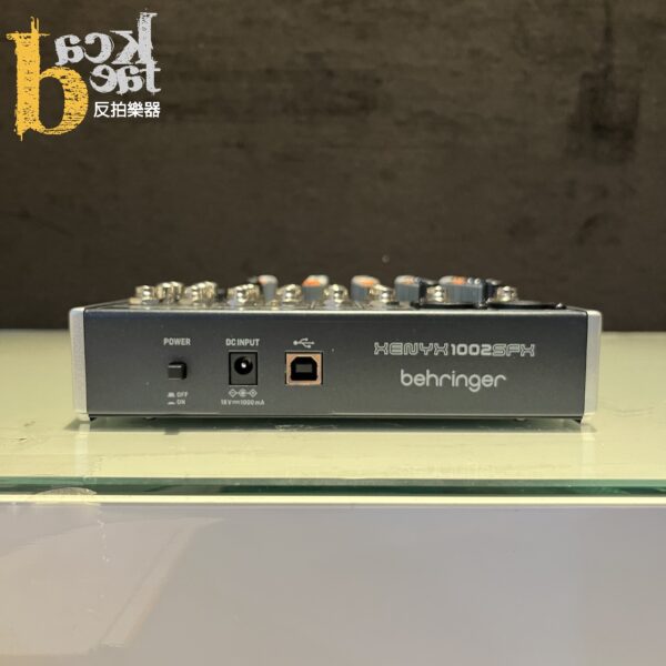Behringer Xenyx 1002SFX 10通道 類比 直播 混音器