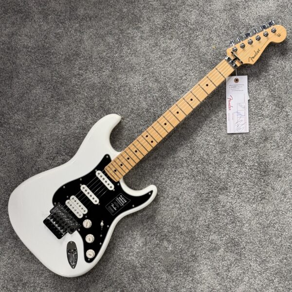 FENDER PLAYER STRAT FR MN PWT 楓木 單單雙 大搖  極地白