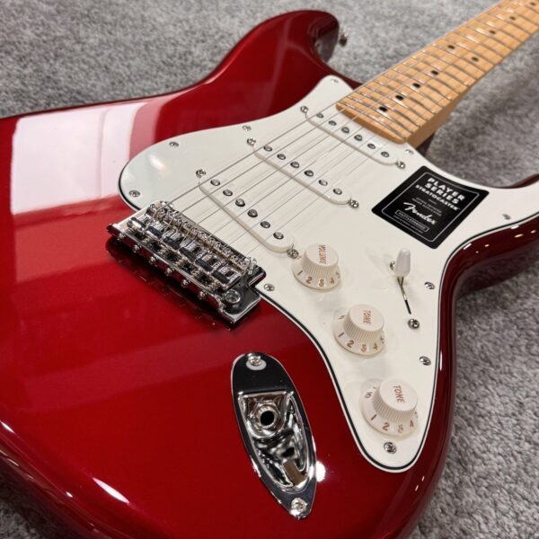 FENDER PLAYER STRAT MN CAR 楓木 單單單 紅色：圖片 2