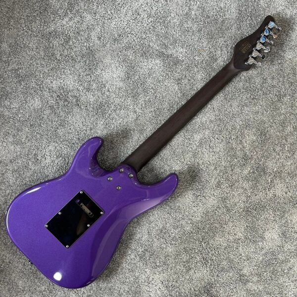 Schecter MV-6 MPUR 電吉他 烏木指板 小搖座 紫色：圖片 5