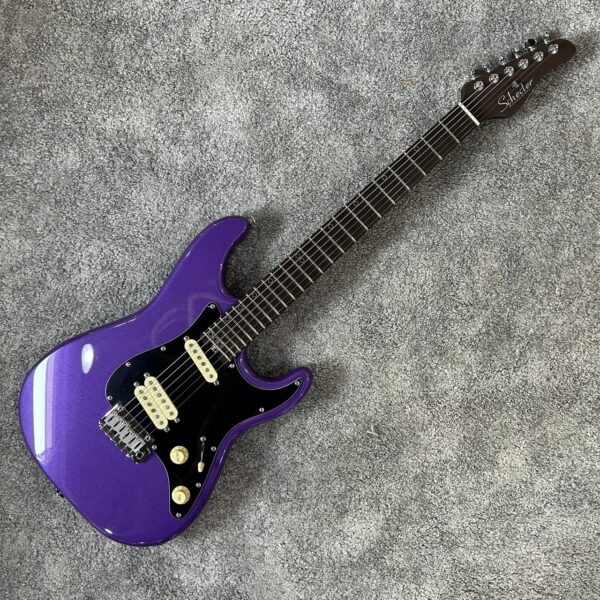 Schecter MV-6 MPUR 電吉他 烏木指板 小搖座 紫色