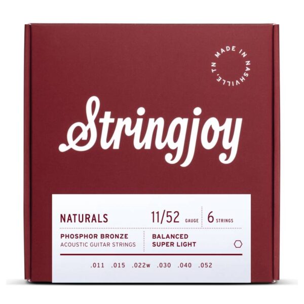 STRINGJOY NATURALS 木吉他弦 磷青銅 SJ-NB1152 11-52
