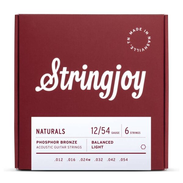 STRINGJOY NATURALS 木吉他弦 磷青銅 SJ-NB1254 12-54