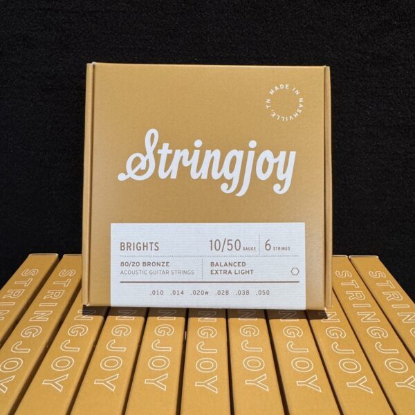 STRINGJOY BRIGHTS 木吉他弦 黃銅 SJ-BB1050 10-50：圖片 2