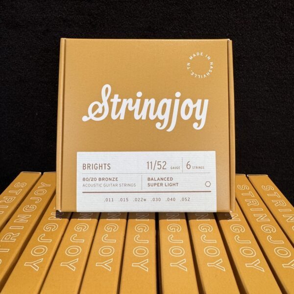STRINGJOY BRIGHTS 木吉他弦 黃銅 SJ-BB1152 11-52：圖片 2