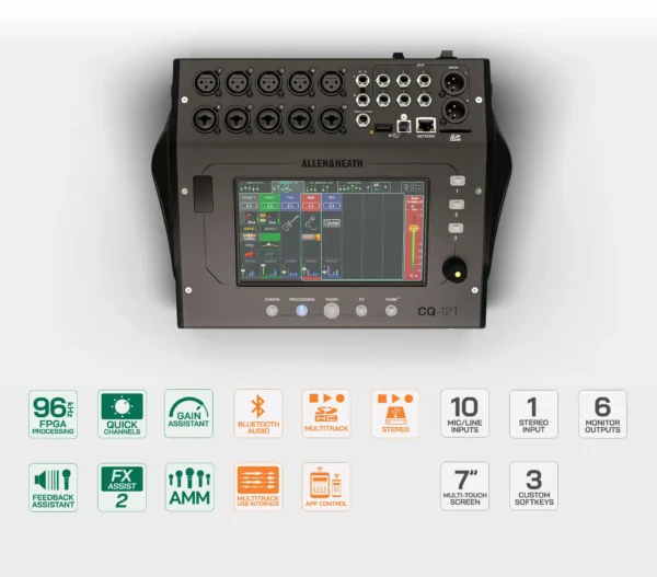 Allen & Heath CQ12T 多功能數位混音器