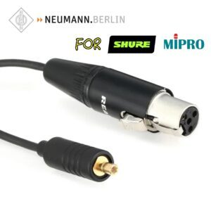 Neumann AC 34 Mini XLR 4pin ( For Shure / Mipro) 轉接線 1.8M