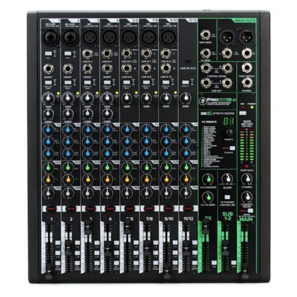 Mackie ProFX12v3 Mixer 12通道 USB混音器 內建FX