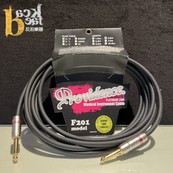 Providence F201 S/S 3M 雙直 日本線材 樂器導線：圖片 2