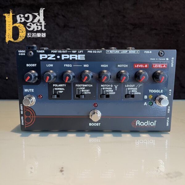 Radial Tonebone PZ-Pre 雙通道 樂器前置放大器 DI：圖片 4