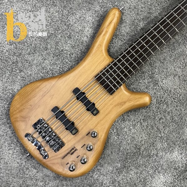 Warwick RockBass Corvette Basic 5弦 貝斯 原木色：圖片 4