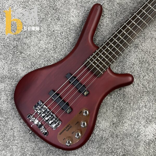Warwick RockBass Corvette Basic 5弦 貝斯 紅色：圖片 4