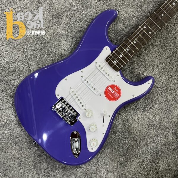 Squier Sonic Stratocaster 月桂木 電吉他 紫色：圖片 4