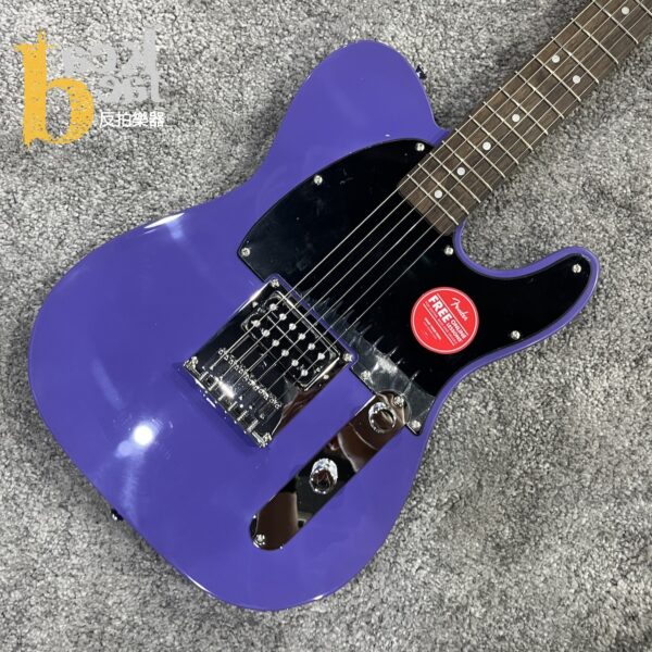 Squier Sonic Esquire BPG UVT 月桂木 電吉他 紫色：圖片 4