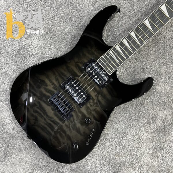 Jackson Dinky JS20 DKQ 電吉他 透黑：圖片 4
