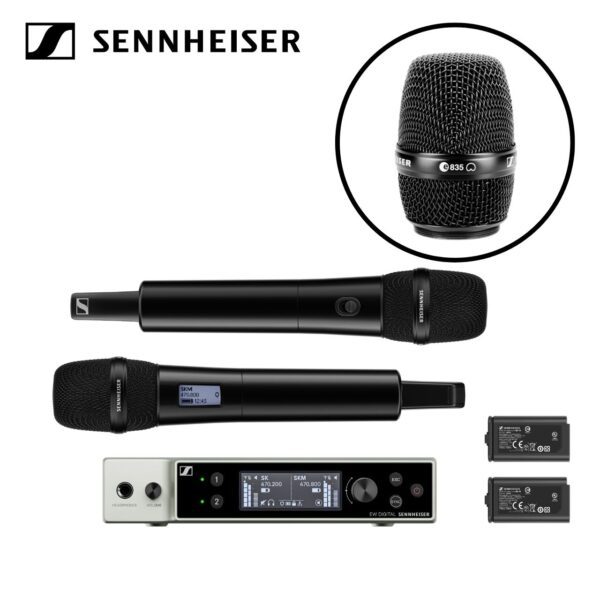 Sennheiser EW-DX 835 SET 一對二 無線麥克風