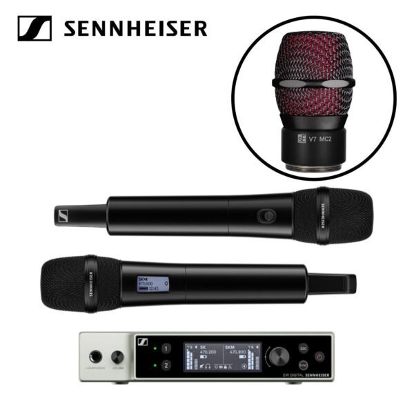 Sennheiser EW-DX sE MC2 黑 SET 一對二 無線麥克風
