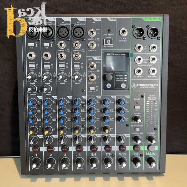 Mackie ProFX10v3+ 10通的 藍芽 類比混音器：圖片 3