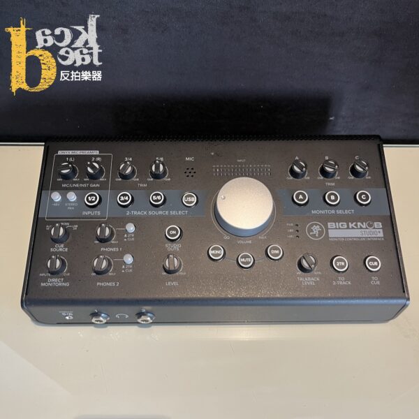 Mackie Big Knob Studio+ 4x3 喇叭控制器 錄音介面：圖片 4