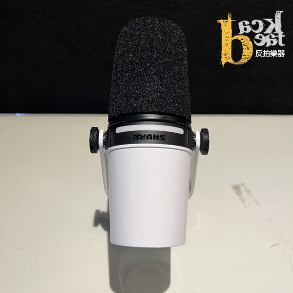 Shure MV7+ 動圈式麥克風 Podcast 麥克風 － 白色：圖片 4