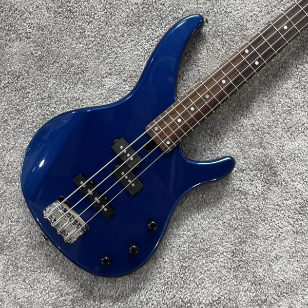 Yamaha TRBX174 玫瑰木指板 貝斯 藍色金屬：圖片 4