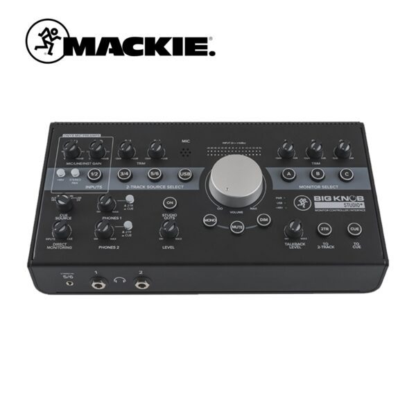 Mackie Big Knob Studio+ 4x3 喇叭控制器 錄音介面