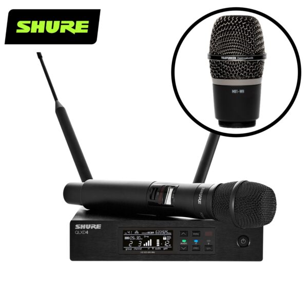 Shure QLXD24/M81 德律風根 音頭 數位無線麥克風