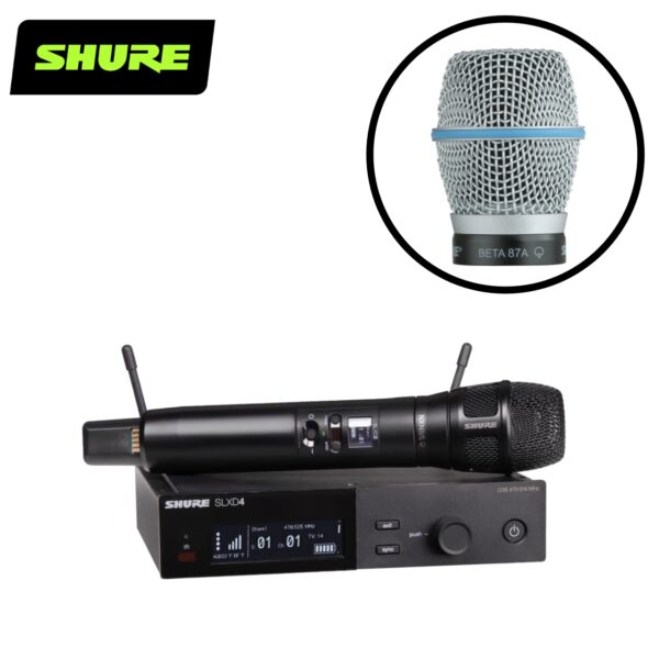 Shure SLXD24/B87 數位 無線麥克風組