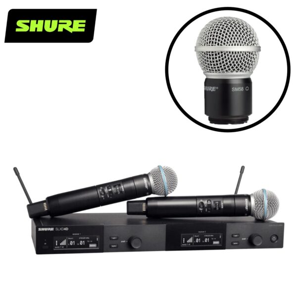 Shure SLXD24D/SM58 音頭 數位無線麥克風