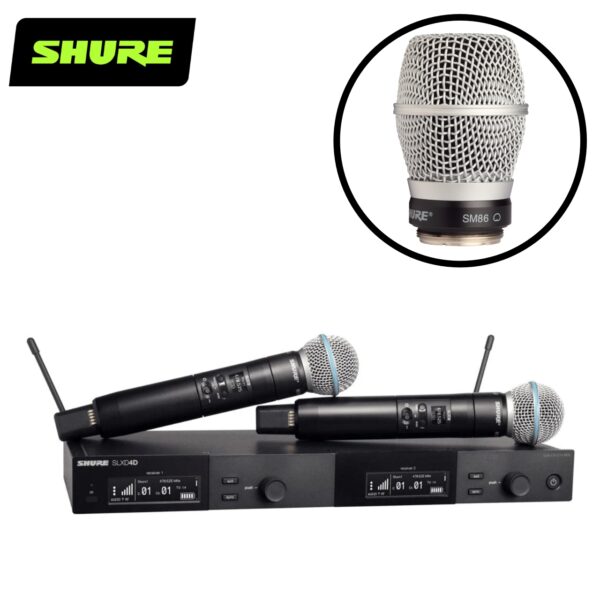 Shure SLXD24D/SM86 音頭 數位無線麥克風