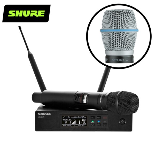 Shure QLXD24/B87A 音頭 數位無線麥克風