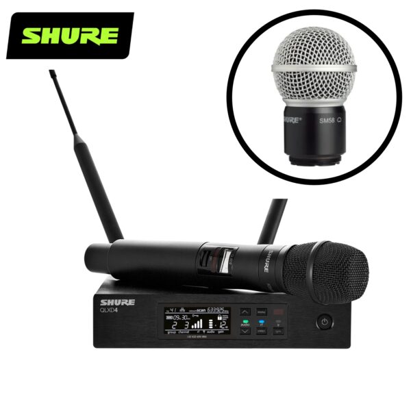 Shure QLXD24/SM58 音頭 數位無線麥克風