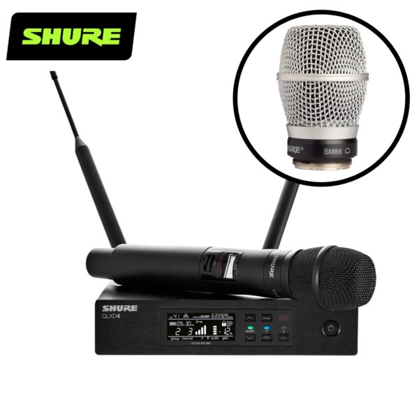 Shure QLXD24/SM86 音頭 數位無線麥克風