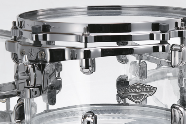 TAMA 50th Anniversary Limited Starclassic Mirage 透明 爵士鼓組：圖片 3