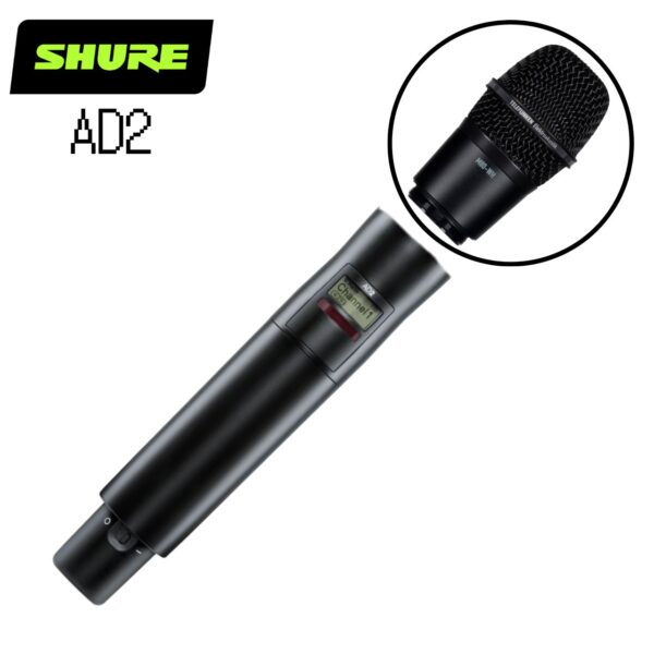 Shure AD2/M80 Black 無線手握麥克風