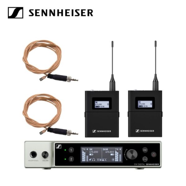 Sennheiser EW-DX MKE-2 Set 黑色 / 膚色 領夾麥克風：圖片 2