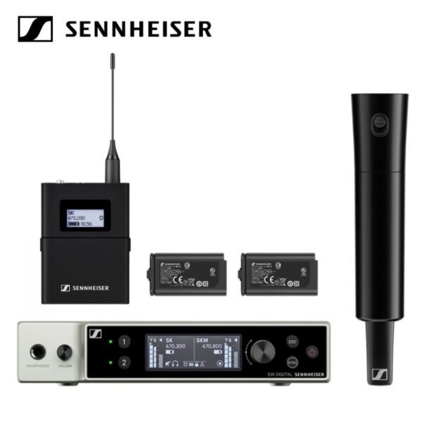 Sennheiser EW-DX SK / SKM BASE 手握 腰包 套組