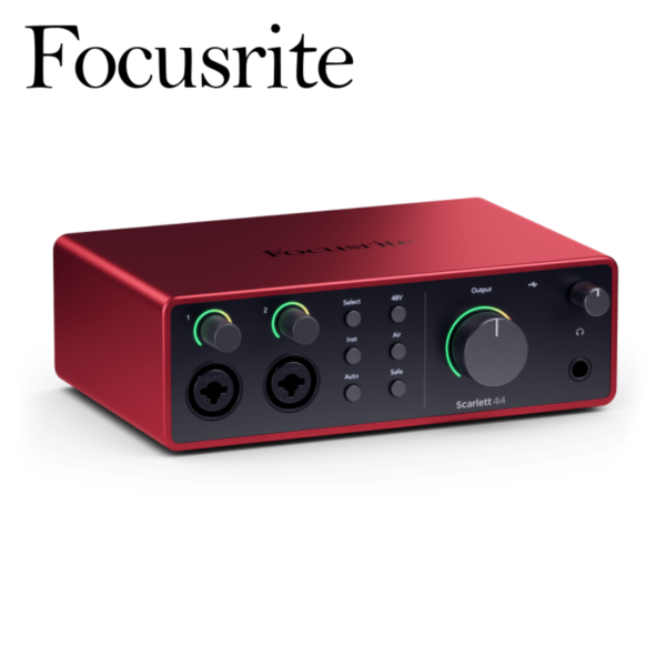 Focusrite Scarlett 4i4 4th Gen USB 錄音介面：圖片 3