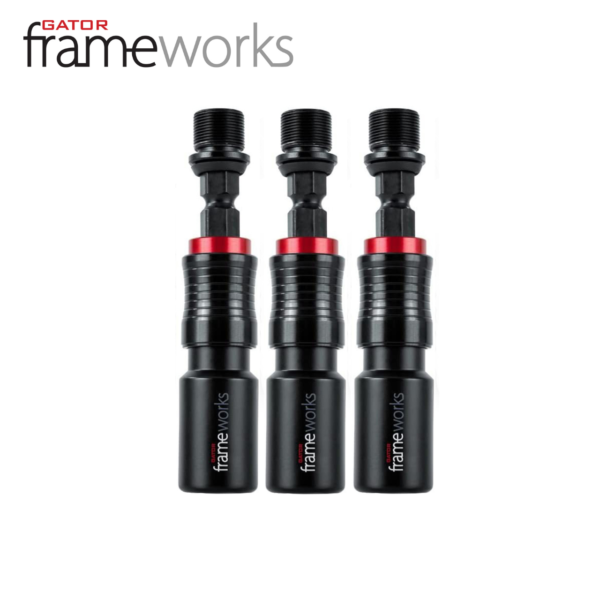Gator Frameworks MIC-QRTOP 麥克風快拆轉接頭 三入組