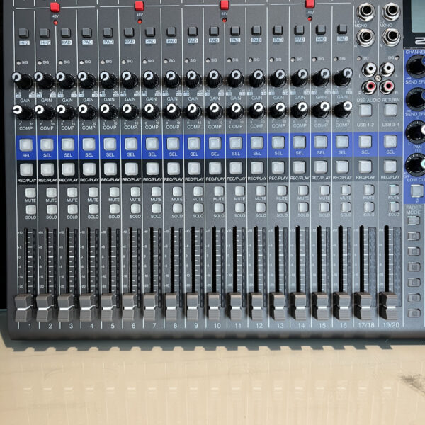 Zoom LiveTrak L-20 20通道 數位混音器：圖片 3