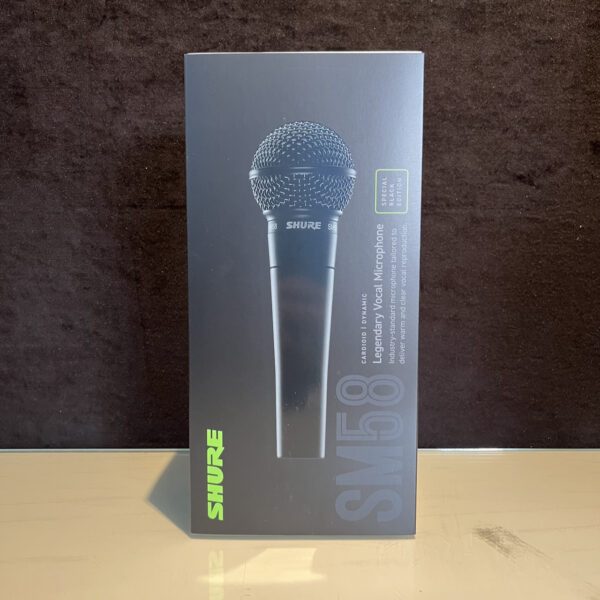 Shure SM58 Black Edition 心型 動圈式 麥克風：圖片 3
