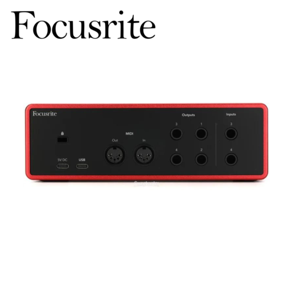 Focusrite Scarlett 4i4 4th Gen USB 錄音介面：圖片 2