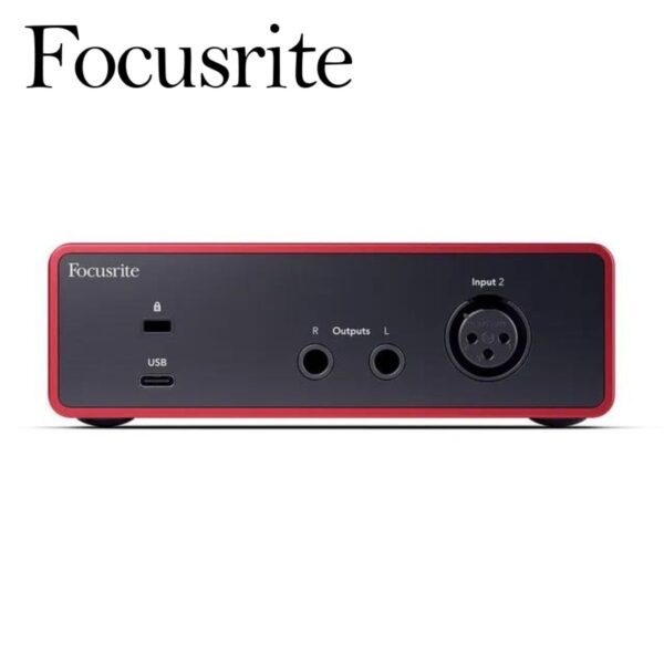 Focusrite Scarlett Solo 4th Gen USB 錄音介面：圖片 2