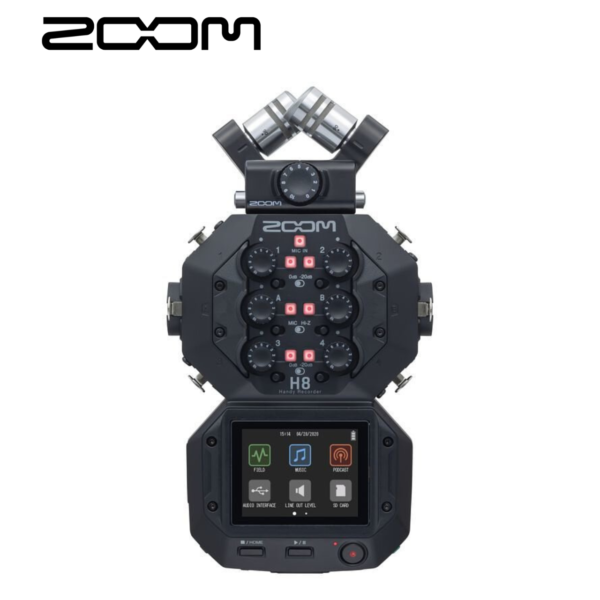 Zoom H8 8-input 手持數位錄音機 錄音筆