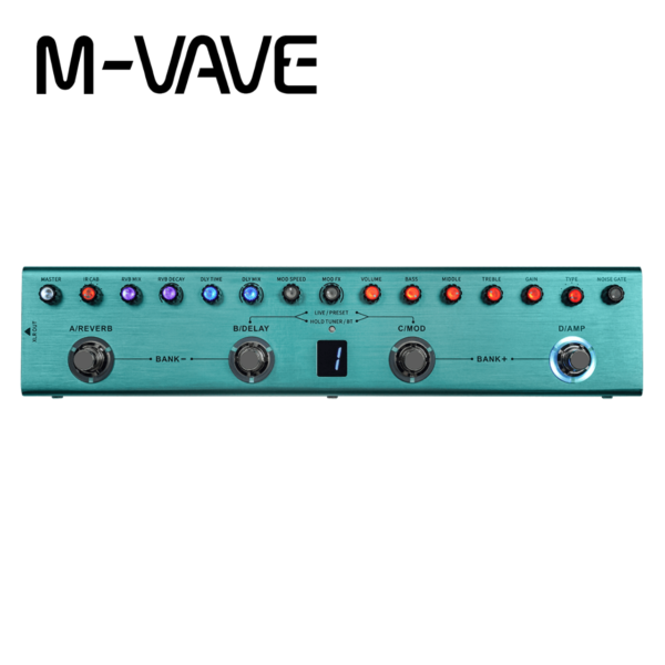 M-VAVE Tank-G IR 藍芽 電吉他 綜合效果器