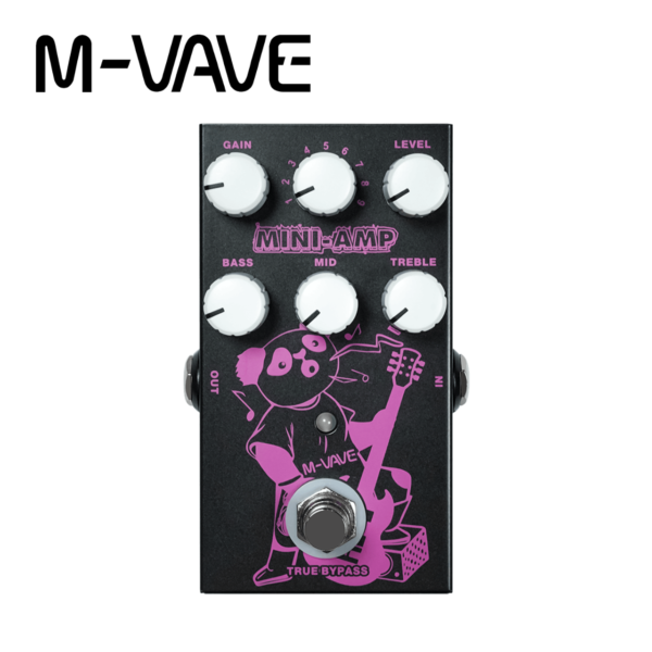 M-VAVE Mini AMP 音箱頭模擬 九合一 效果器