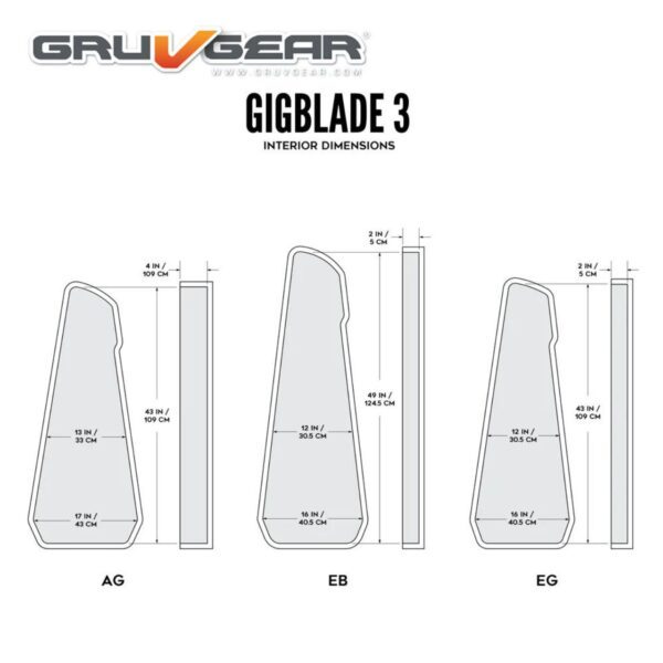 Gruv Gear GigBlade 3 AG 木吉他琴袋：圖片 8
