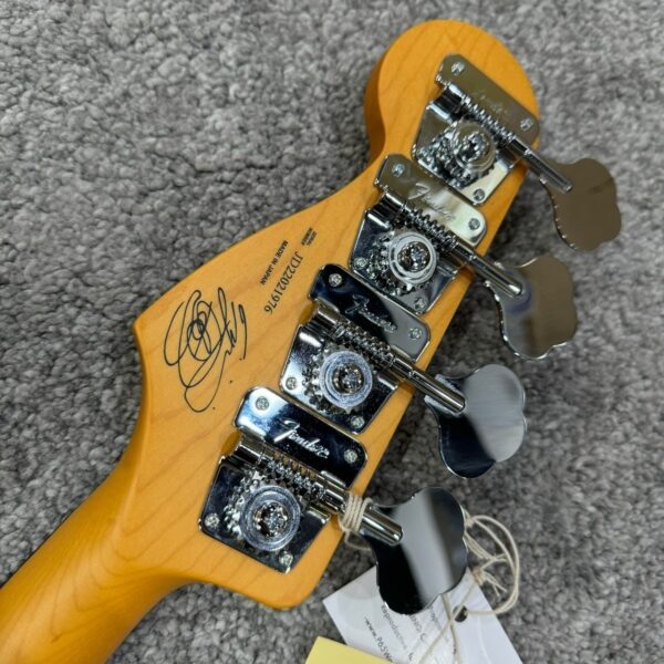 Fender Japan Scandal Tomomi J Bass RW CLEAR FRD 簽名款 電貝斯：圖片 5